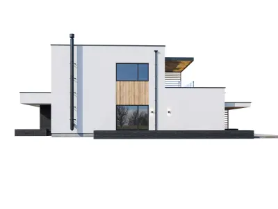 Modern house Billy 3D model