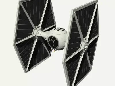 TIE Fighter 3D model