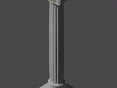Coloumn column 3D model