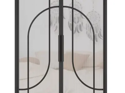 Entrance door set244 3D model