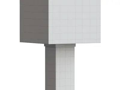  Possini Euro Design Mindy Modern Table Lamp 3D model