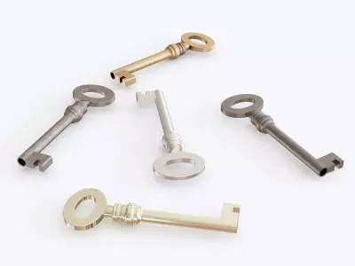 Key 19 3D model