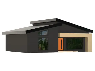 Villa 3D model