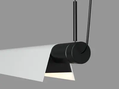 Compendium D81BW hanglamp Luceplan Low-poly 3D model