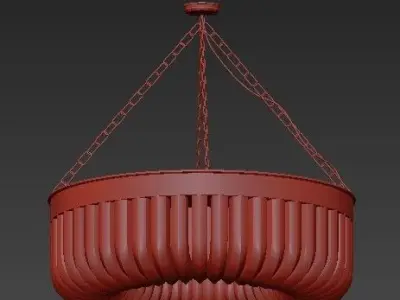 Chandelier Loft Favorite 1657 6P 3D model