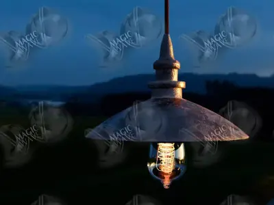 Lamp - Edison light bulb 3D model