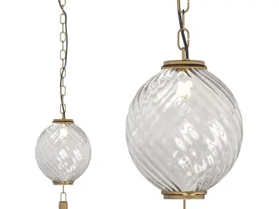 Beacon Small Pendant by Arhaus 3D model