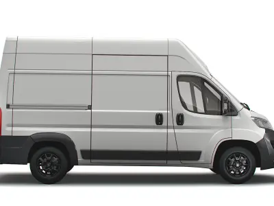Vauxhall Movano Van L2H3 2022 3D model
