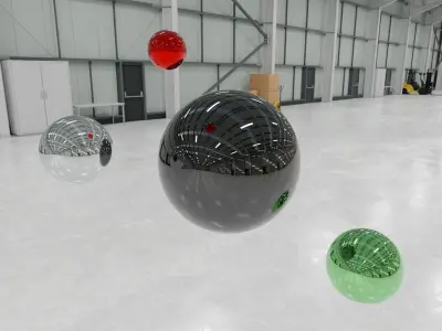 HDRI - Warehouse Interior 2b - 8k resolution Texture