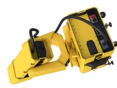 Airport Detection System Scan 3D model