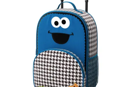 Sesame Street Luggage Model 3D model