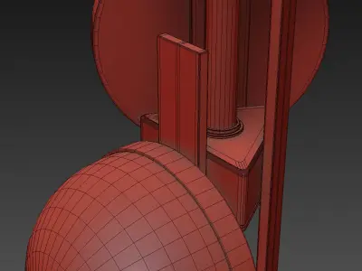 Bodo Sperlin Chandelier by Lobmeyr 3D model