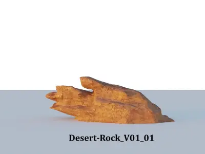 Desert Rocks Volume 1 3D model