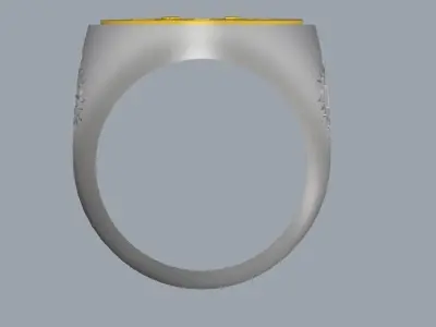 St Benedict Ring  3D print model