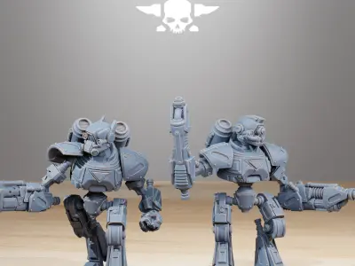 Scavenger Mechanods  3D print model