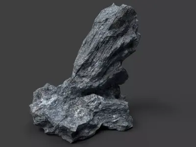 Rock 7-4 Low-poly 3D model purchase