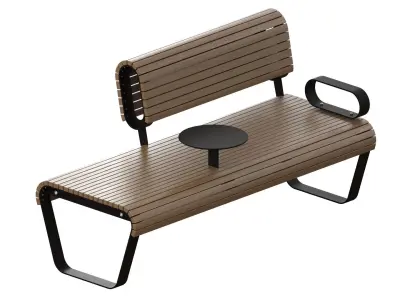 Bench 1 3D model