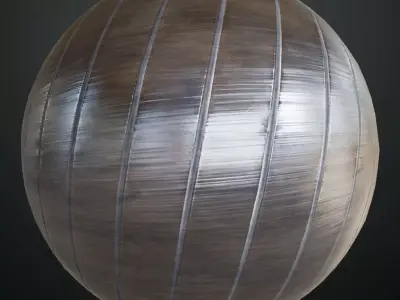 Metal Pipe PBR Seamless Texture