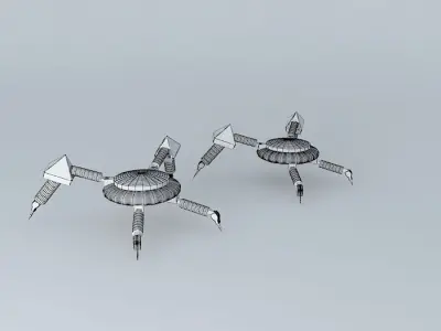 Gun Bros Nomocrab and Robocrab Free 3D model