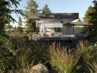 D5 render exterior scene 3D model 3D model