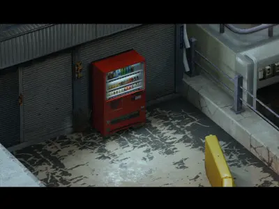 Cyberpunk Street 3D model