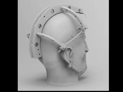 Doctor Who - Havros Head 3D print model