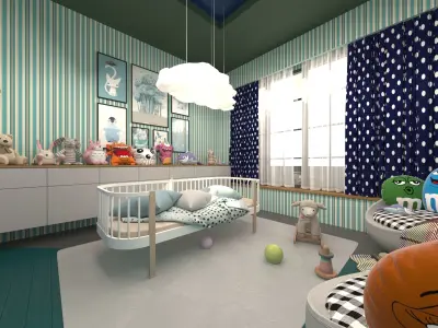 Baby Room 3D model
