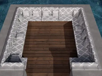 SWIMMING POOL NO78 A 3D model