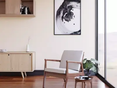 reading room 3D model