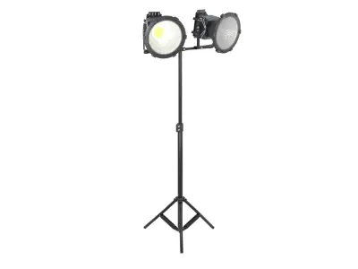 Led Industrial Lighting With Stand 3D model