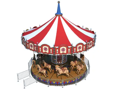 Carousel Ride  3D model