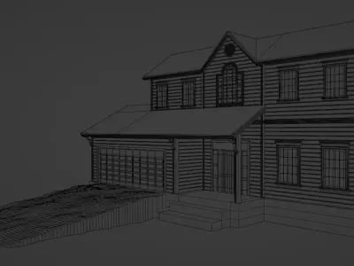 House model Free 3D model