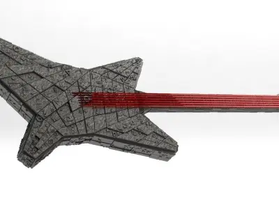 Sci-Fi Shapes - The Electrica 3D model