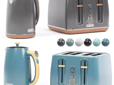 HADEN  -Dorchester-  kitchen appliance collection 3D model