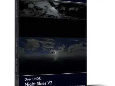 Dosch HDRI - Night Skies V2 3D model
