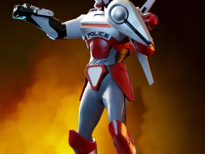 Cybercops Jupiter 3D print model