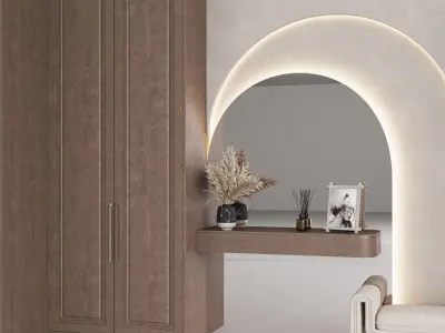 Composition in the hallway  3D model