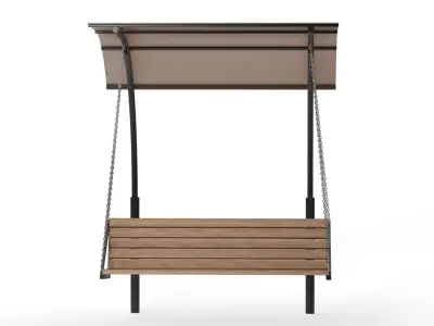 swing with canopy 3D model