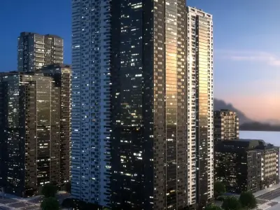 City Block Type B21 3D model