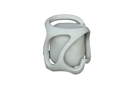 SciFi Shape Object Low Poly 118 Low-poly 3D model