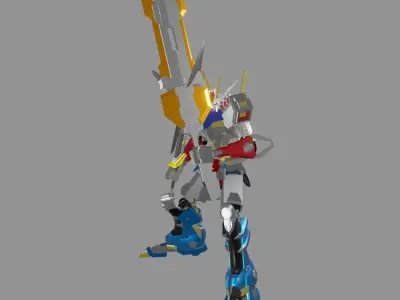 The Mecha Attacker 23 3D model