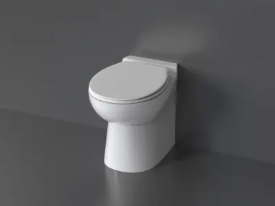 WC51 Toilet 3D model