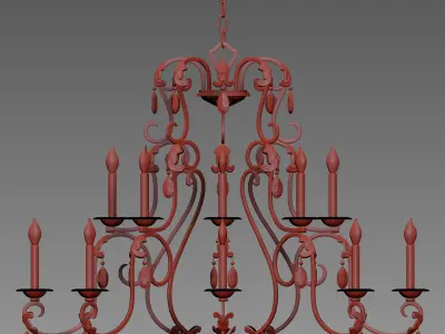 Silver Leaf Carlton 3D model