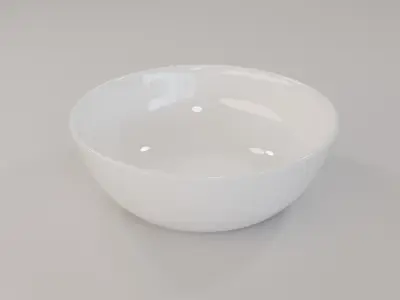 Ceramic Bowl Set 3D model