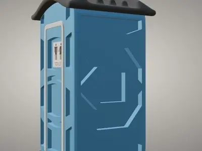 Porta Potty 3D model