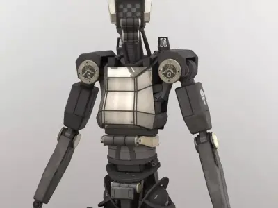 Sentinel Bot Rigged 3D model