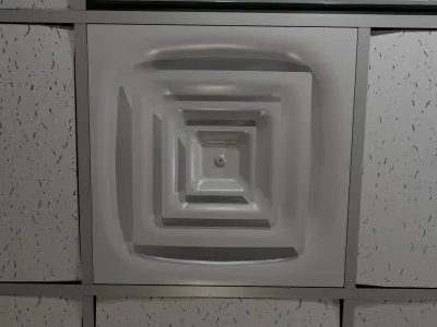 Drop Ceiling Asset Pack 3D model