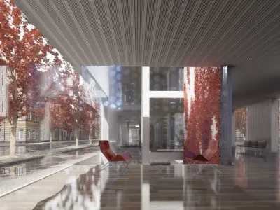 Modern Culture Center 3D model