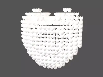 Heart Stylish Style v1 003 3D model