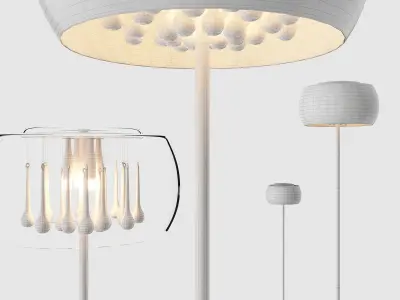 Floor lamp Crystal F0076-04A-F4FZ 3D model